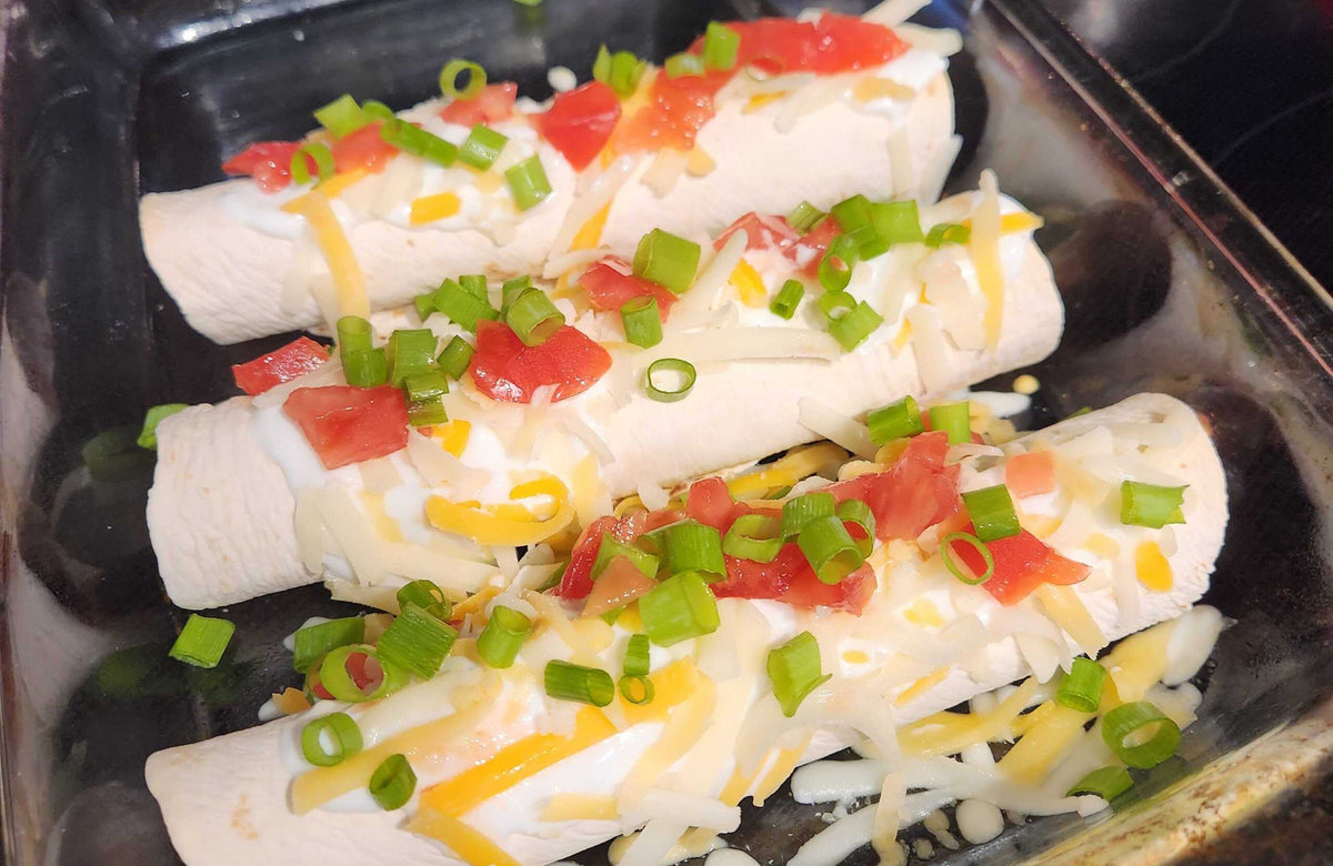 Healthy Bean Enchiladas