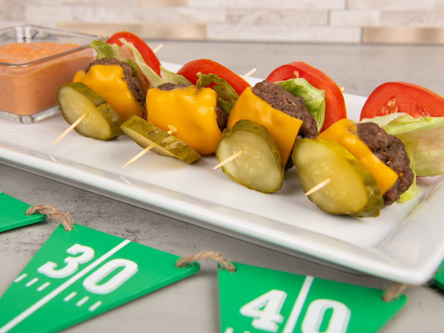 Cheeseburger Kabobs