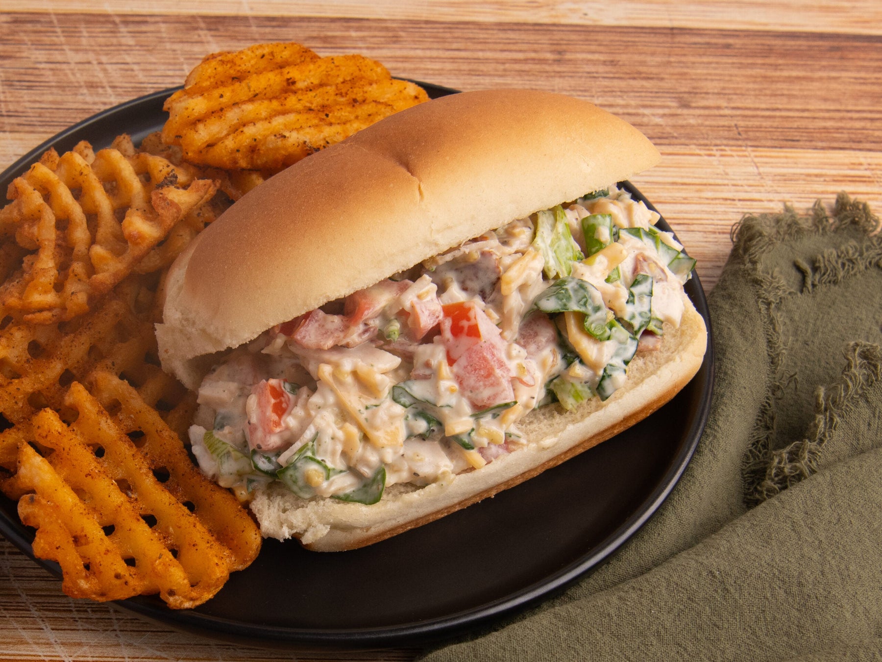 Chopped Turkey Club