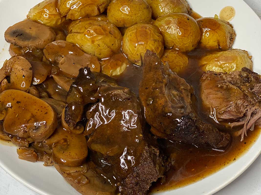 Instant Pot Madeira Chuck Roast