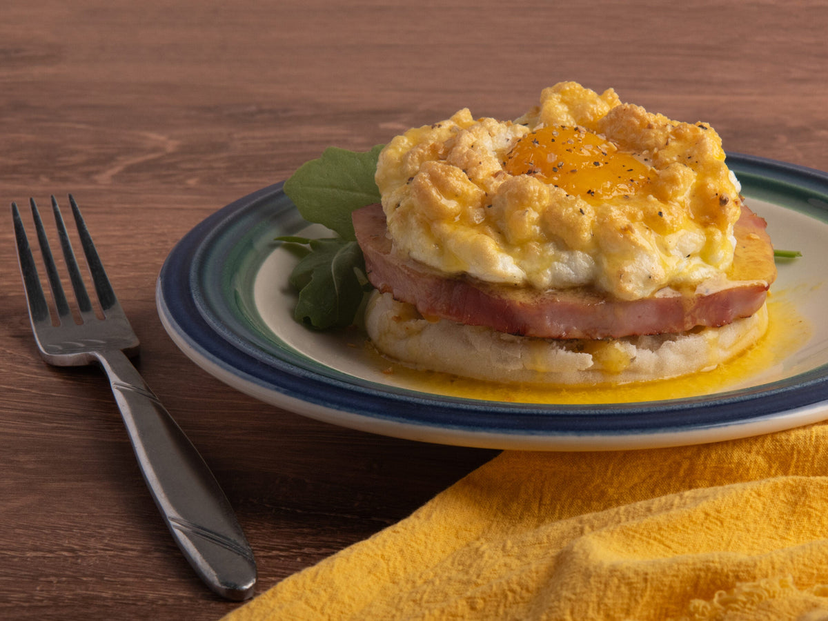 Cloud Eggs Benedict
