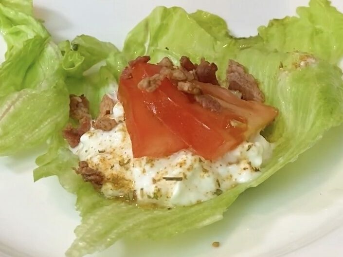 Tomato & Cottage Cheese Salad