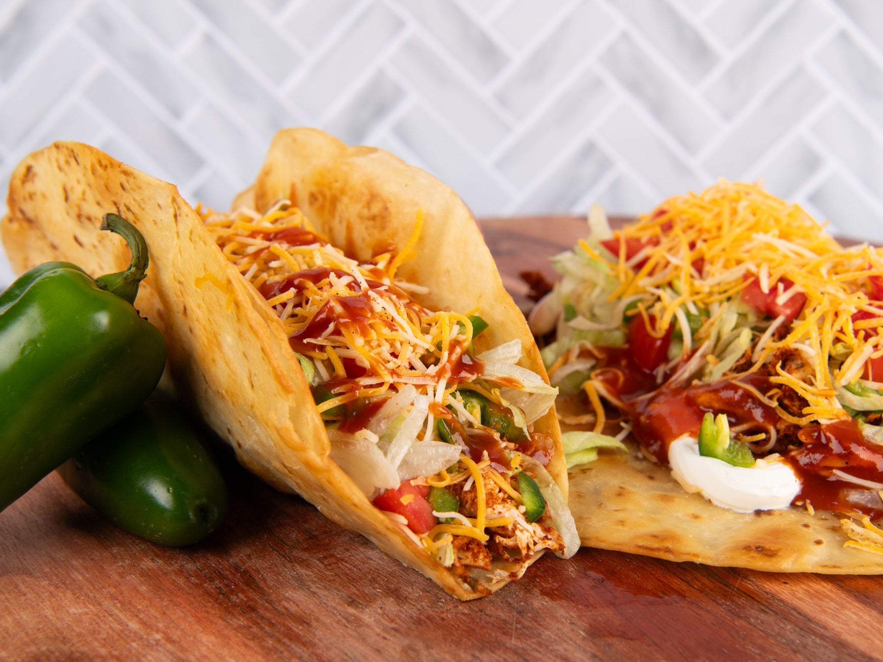 Crispy Chicken Tacos