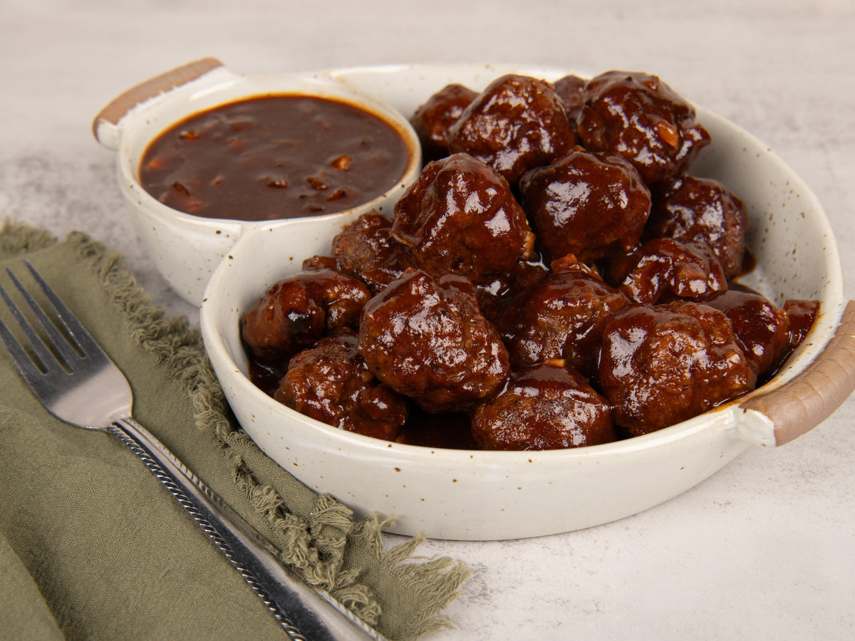 Crockpot BBQ Meatballs