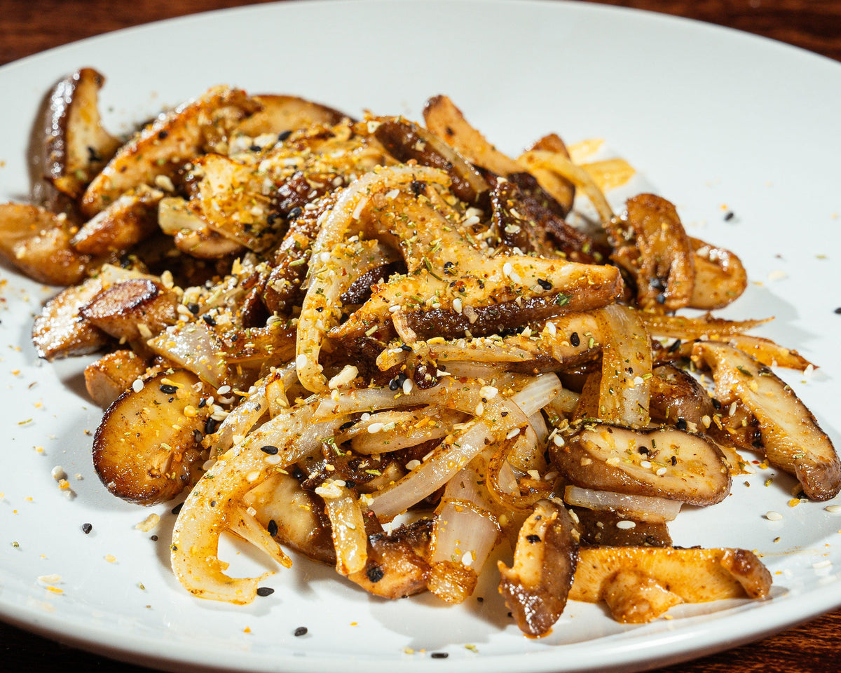 Crunchy & SEA-soning Shiitake Mushrooms
