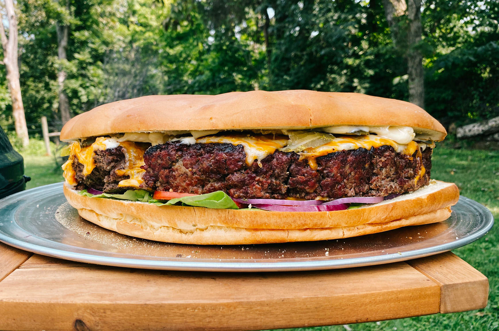 Big Time 10 lb Cheeseburger