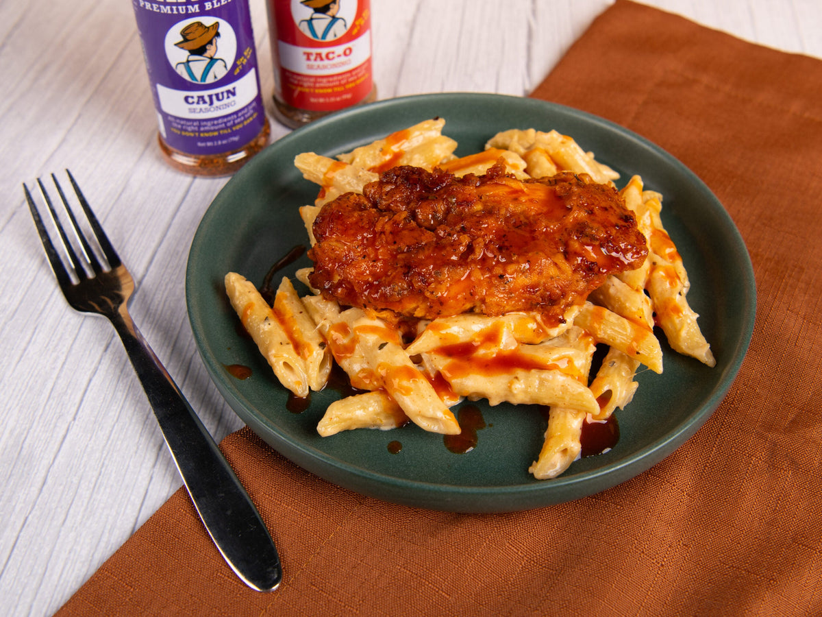 Hot Honey Cajun Chicken Pasta