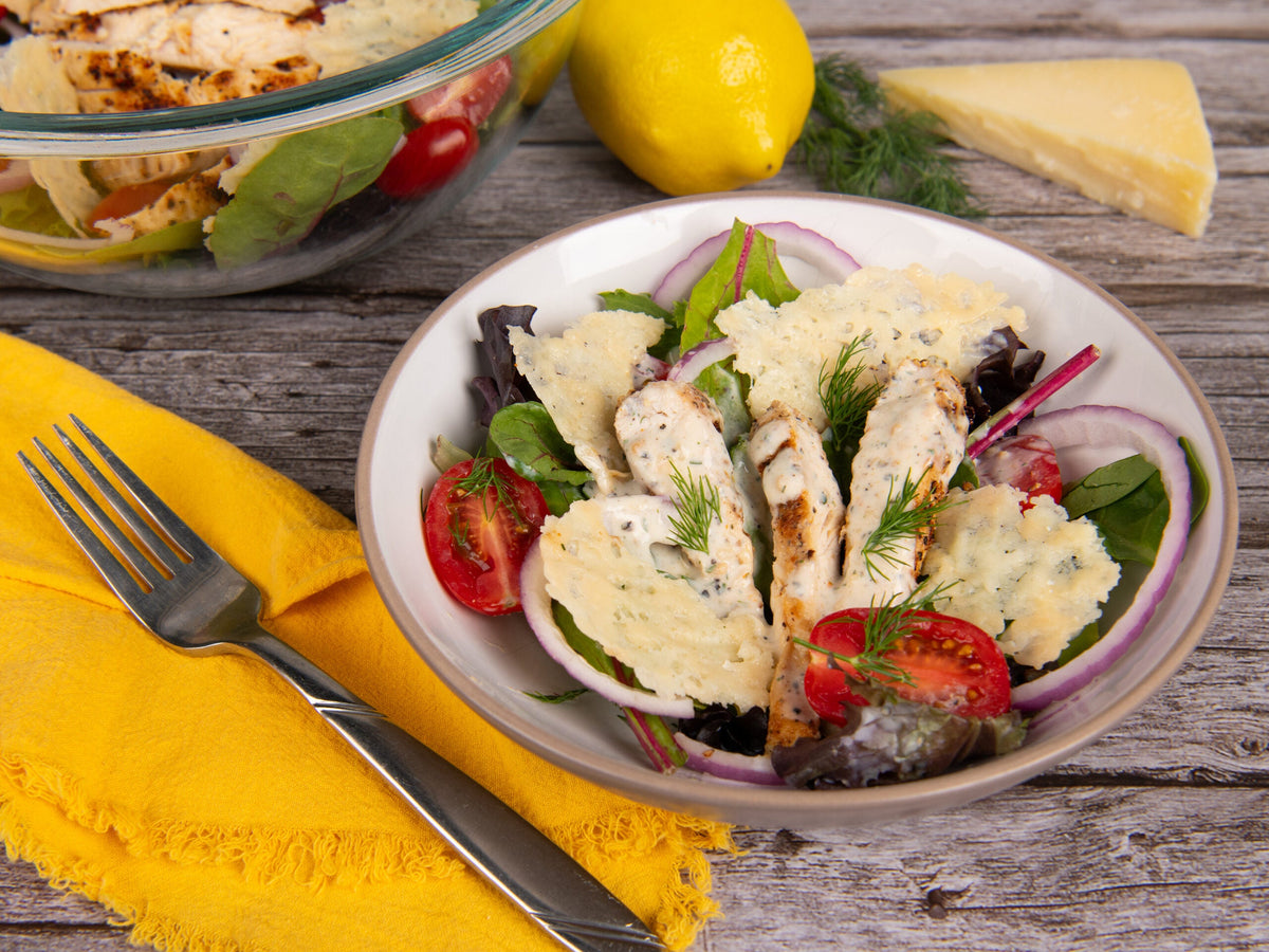 Lemon Pepper Parmesan Salad