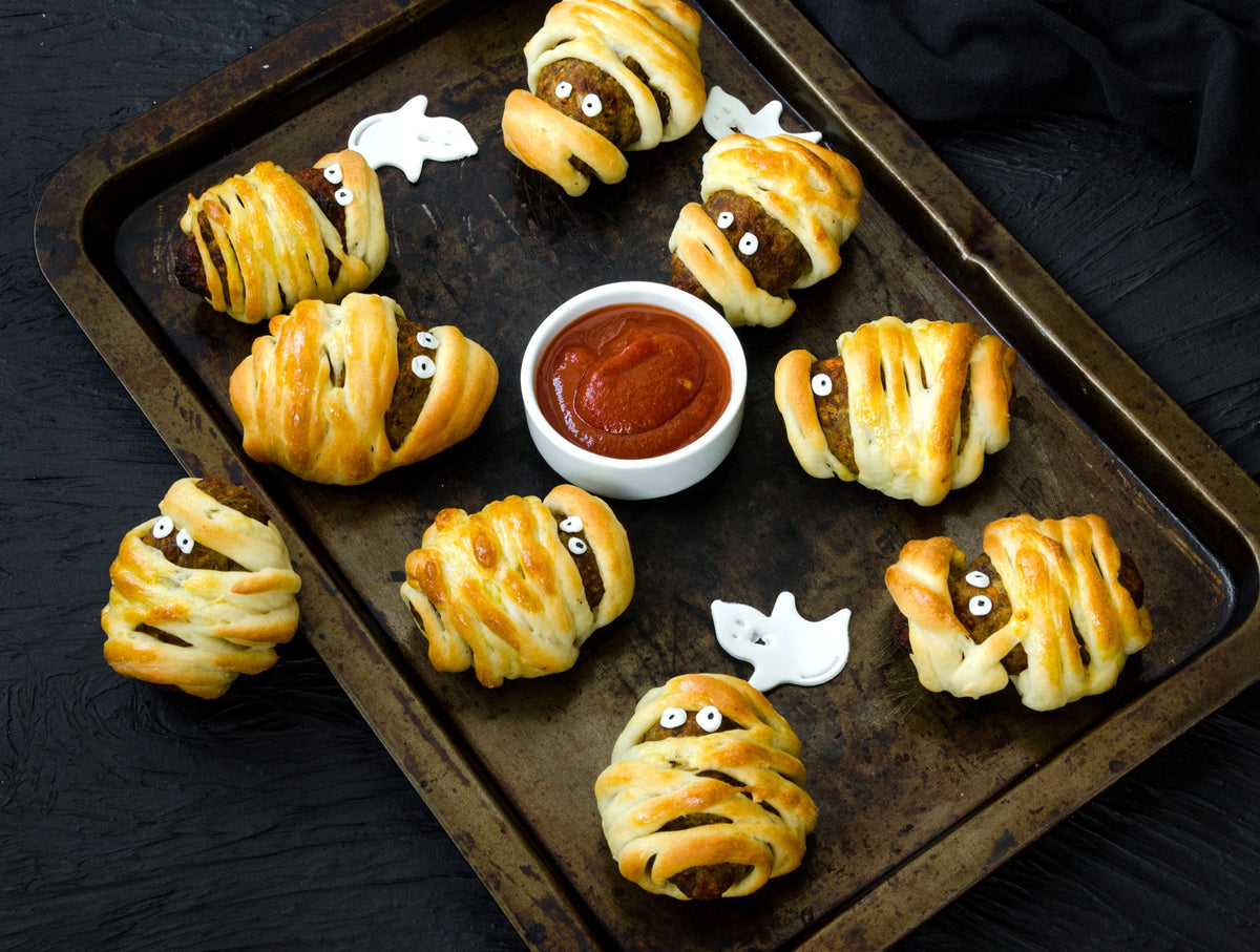 Meatball Mummies