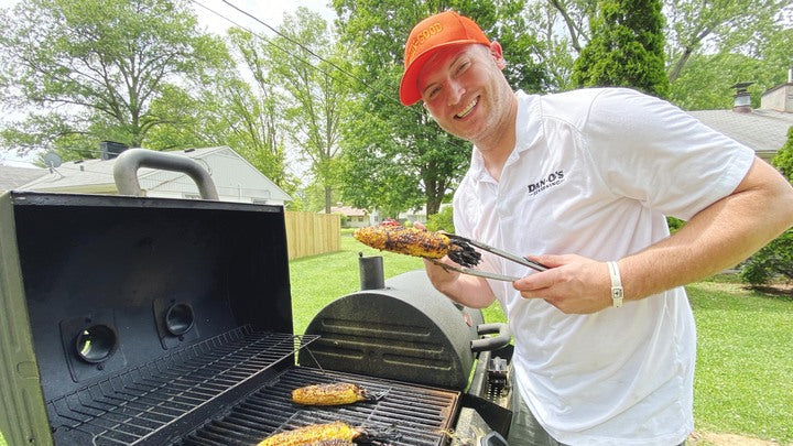 Dan-O’s Grilled Parmesan Corn on the Cob Recipe