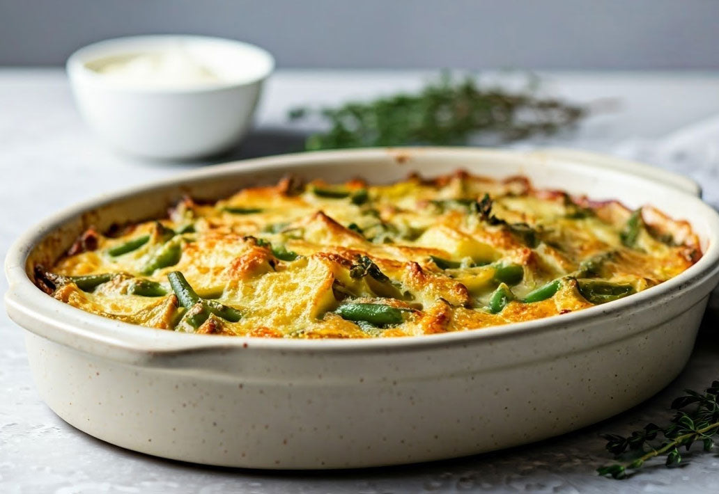 Potato and Green Bean Casserole