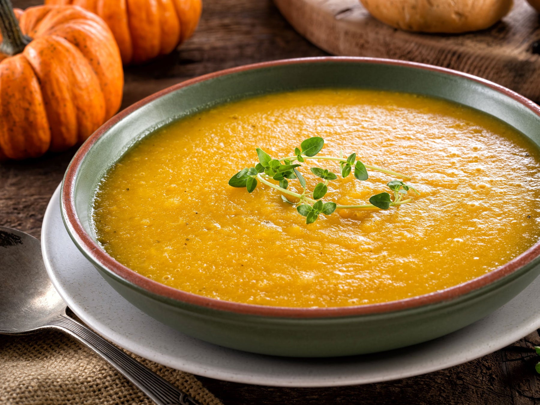 Creamy Roasted Pumpkin Soup