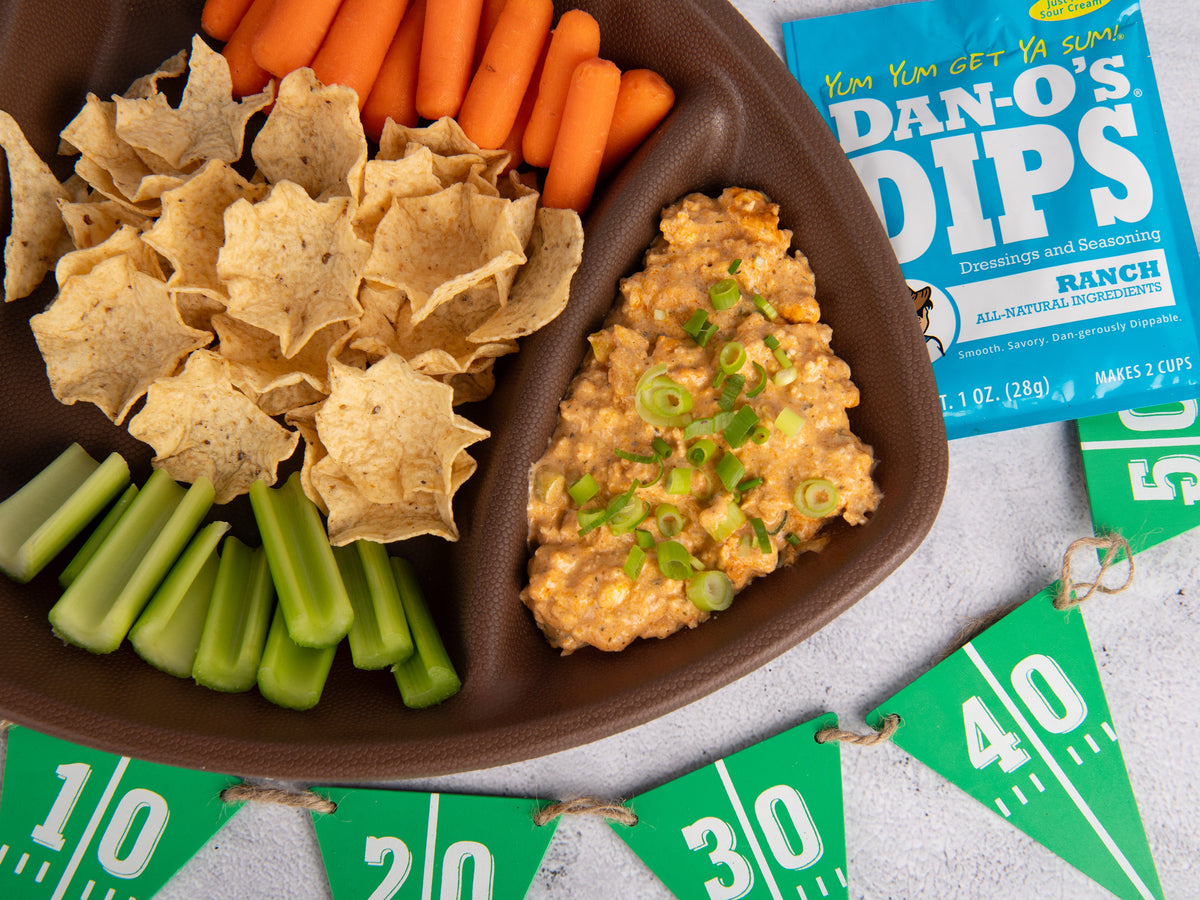 Buffalo Ranch Chicken Dip