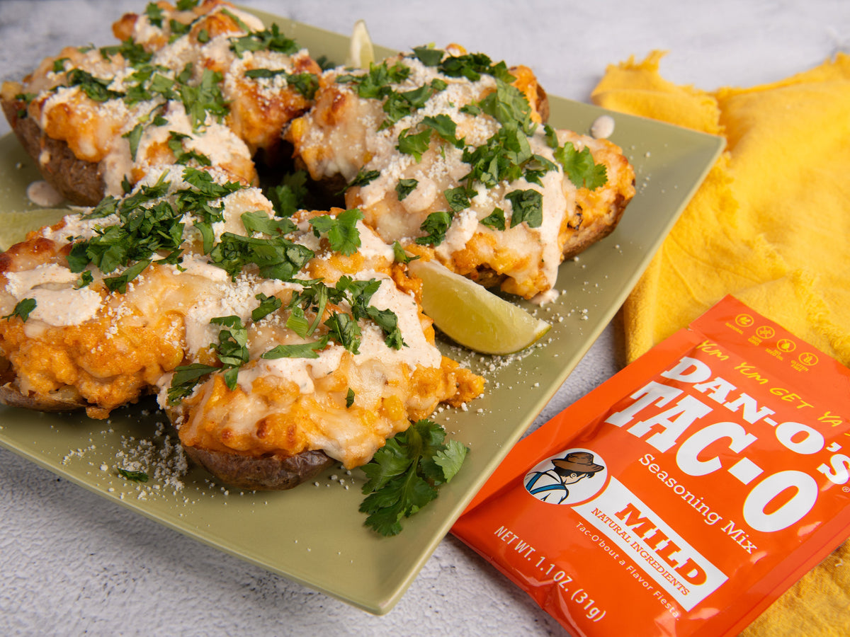 Mexican Street Corn Loaded Baked Potatoes