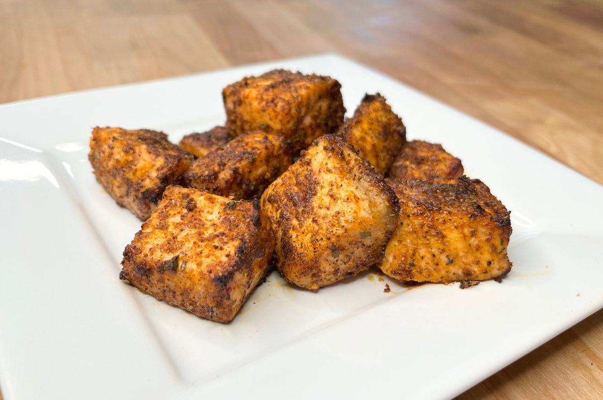 Air Fried Salmon Bites