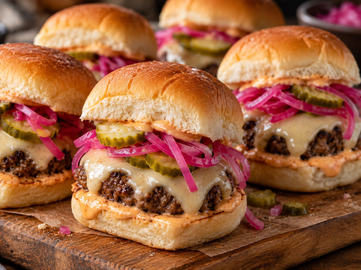 Bourbon Smash Burgers