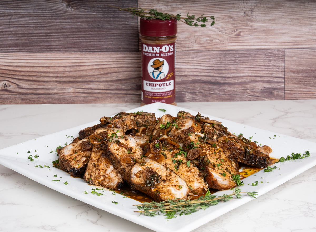 Chipotle Rubbed Porks Chops