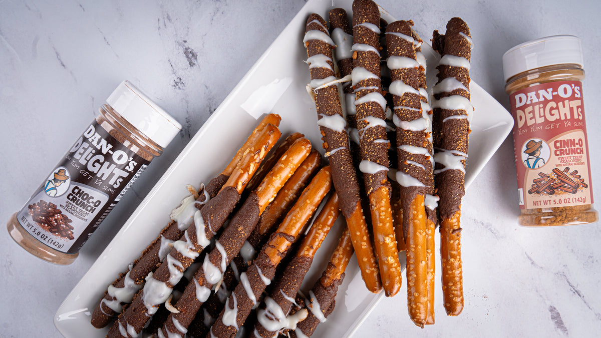 Chocolate Covered Pretzel Rods