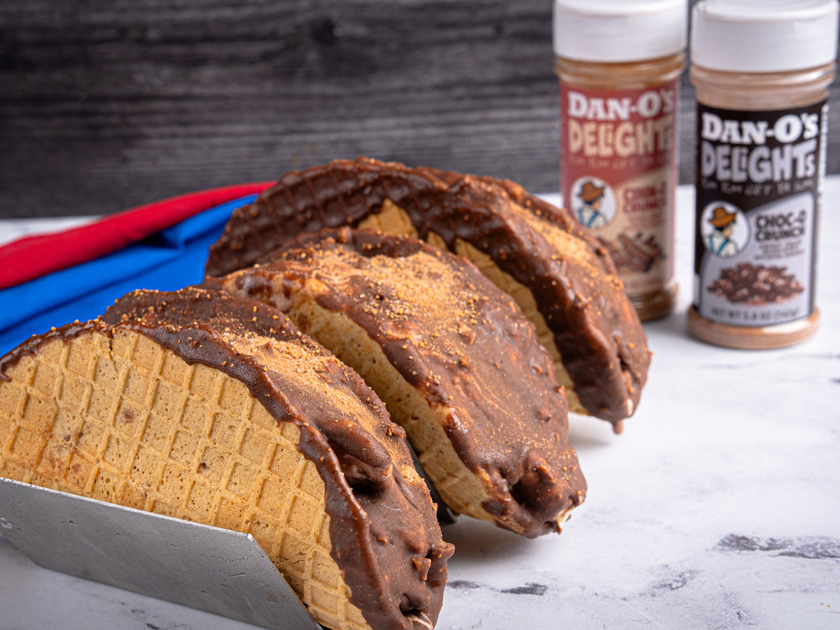 Chocolate Dessert Tacos