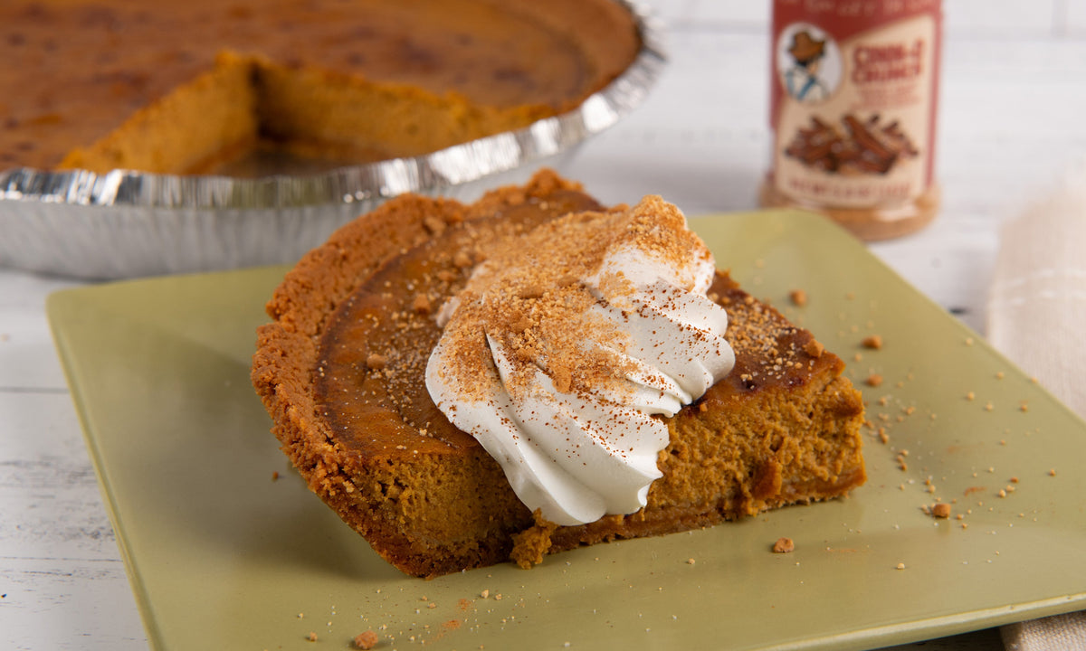Homemade Cinnamon Pumpkin Pie