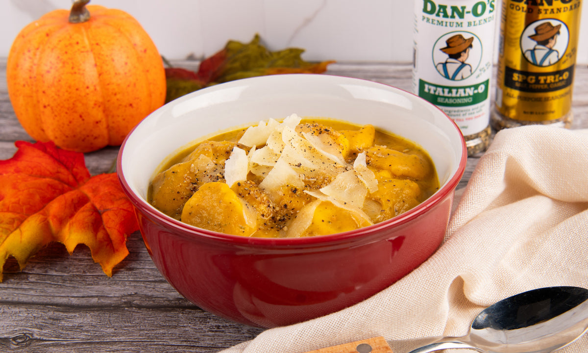 Creamy Autumn Tortellini Soup