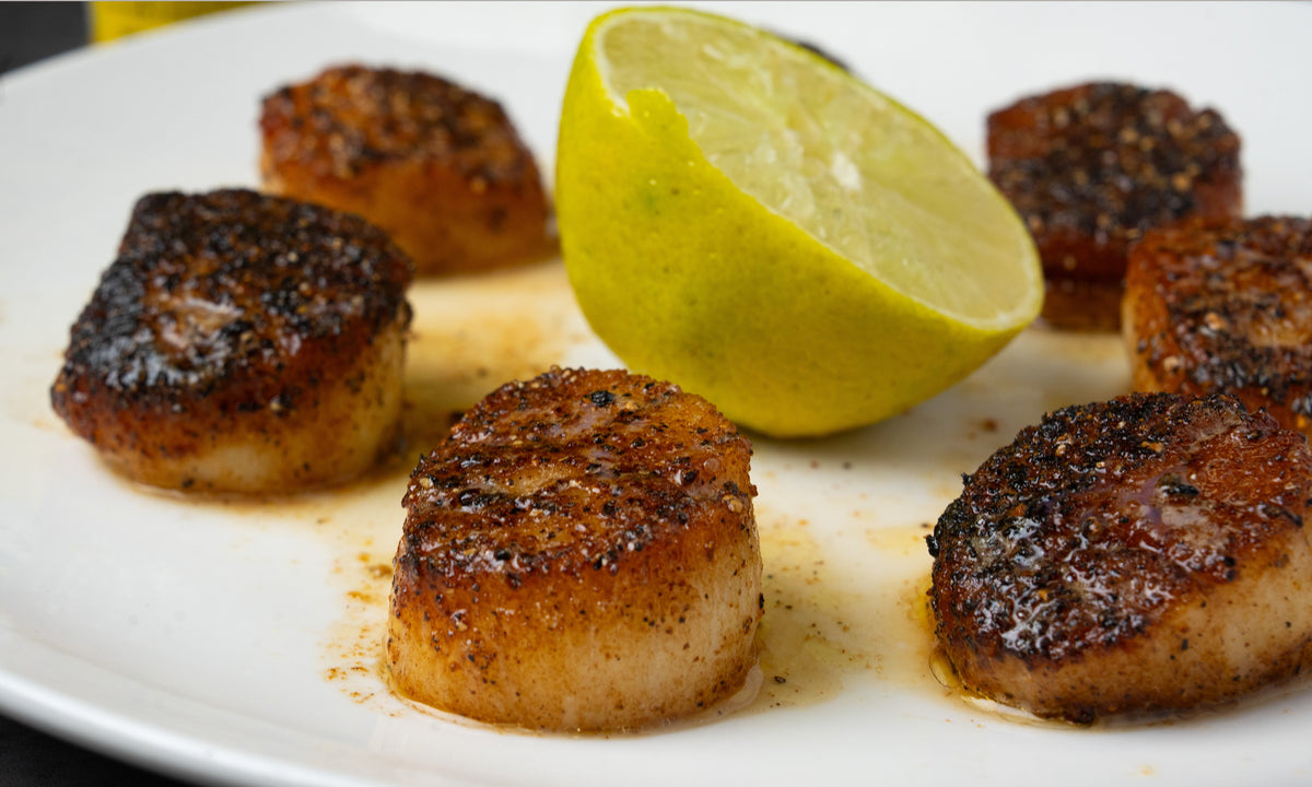 Lemon Pepper Scallops