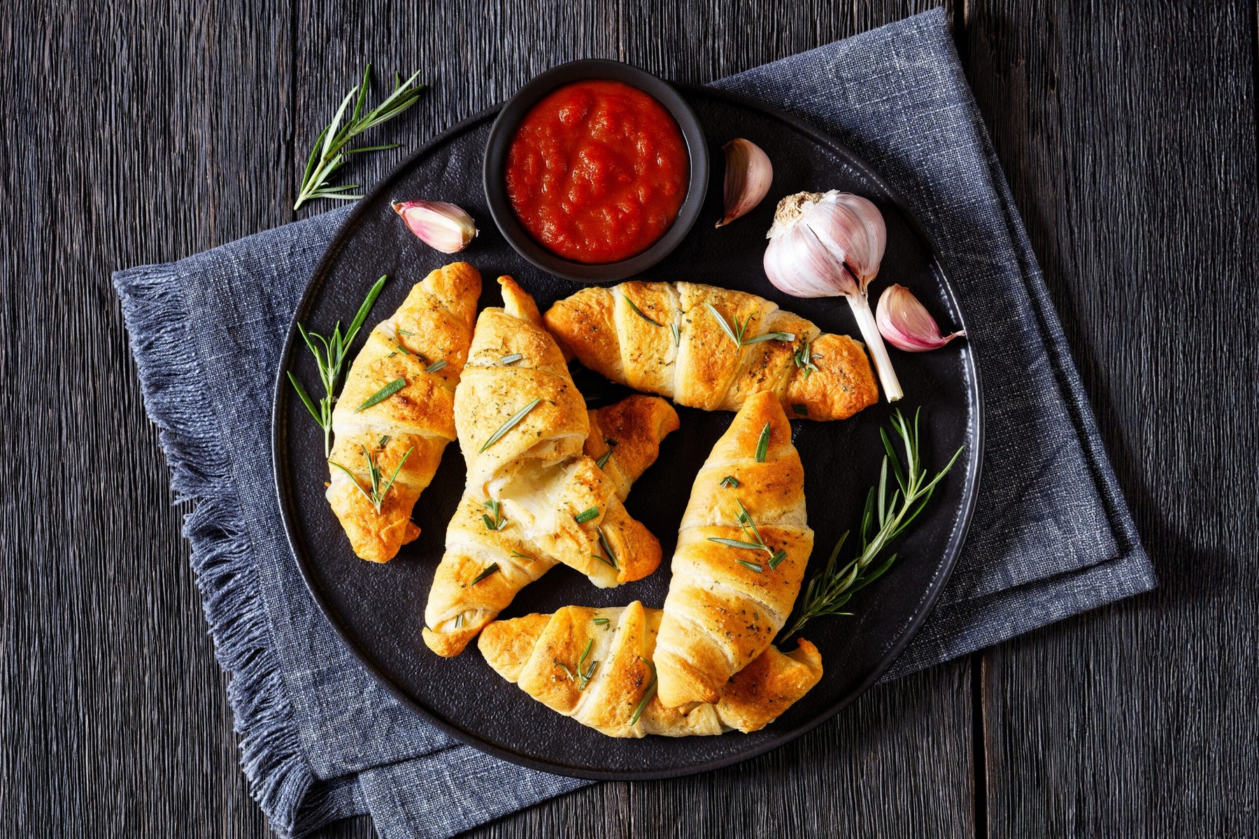 Pepperoni & Cheese Pizza Rolls