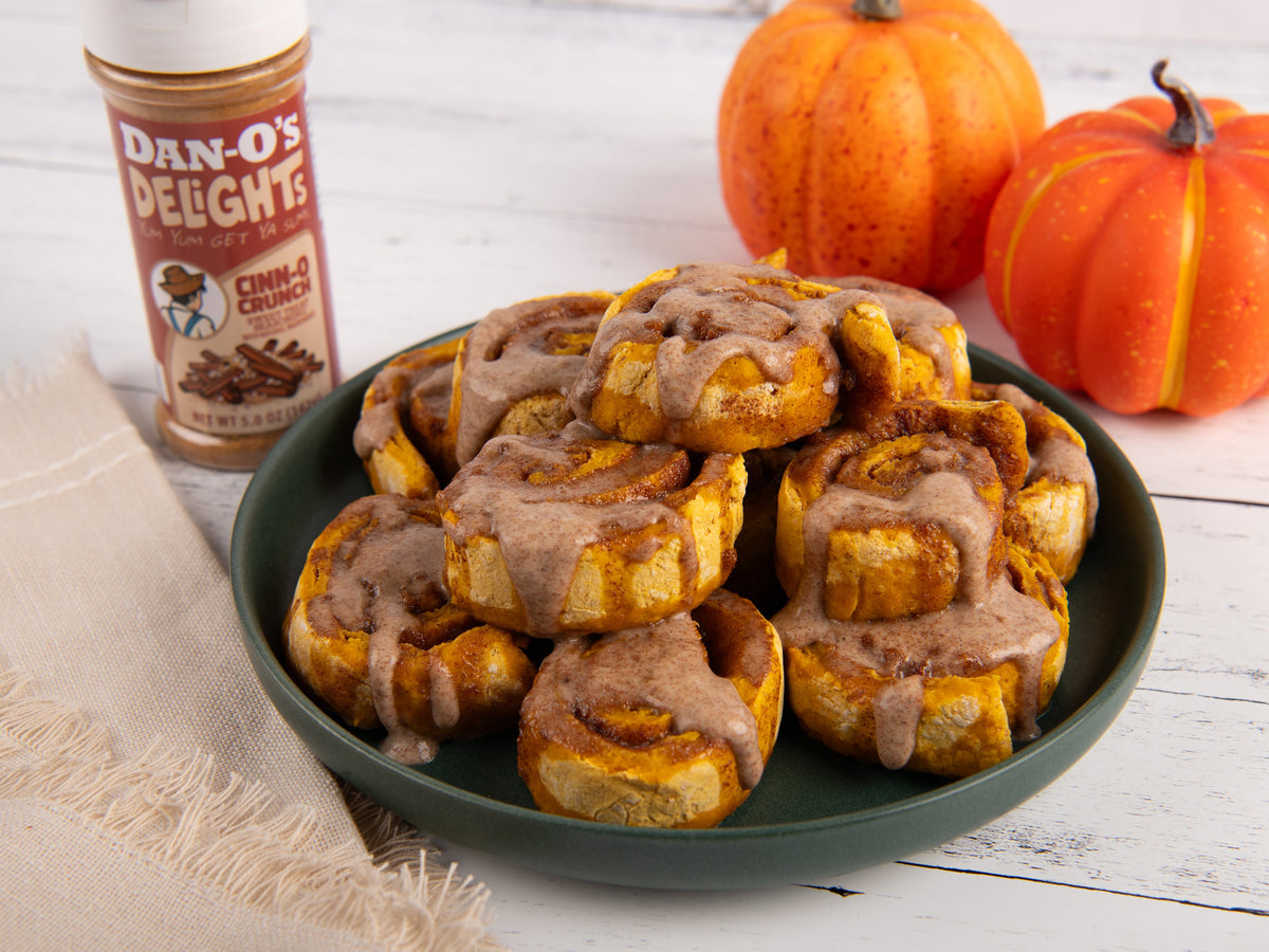 Easy Pumpkin Cinnamon Rolls