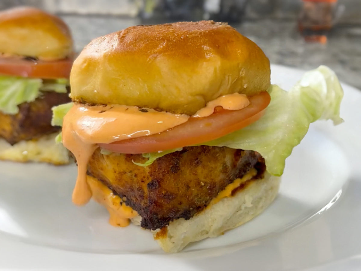 Salmon Sliders