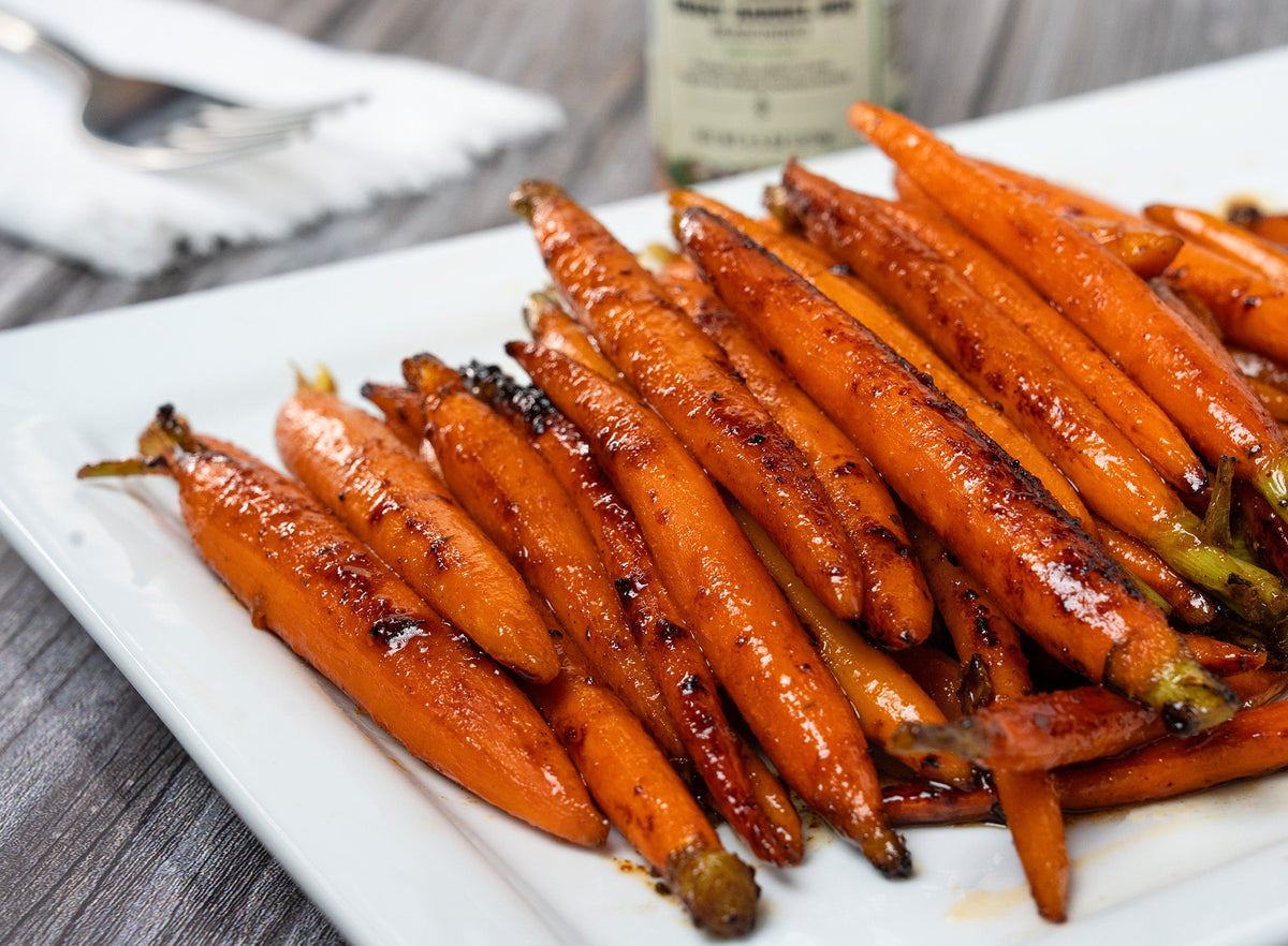 Smoky BBQ Honey Glazed Carrots
