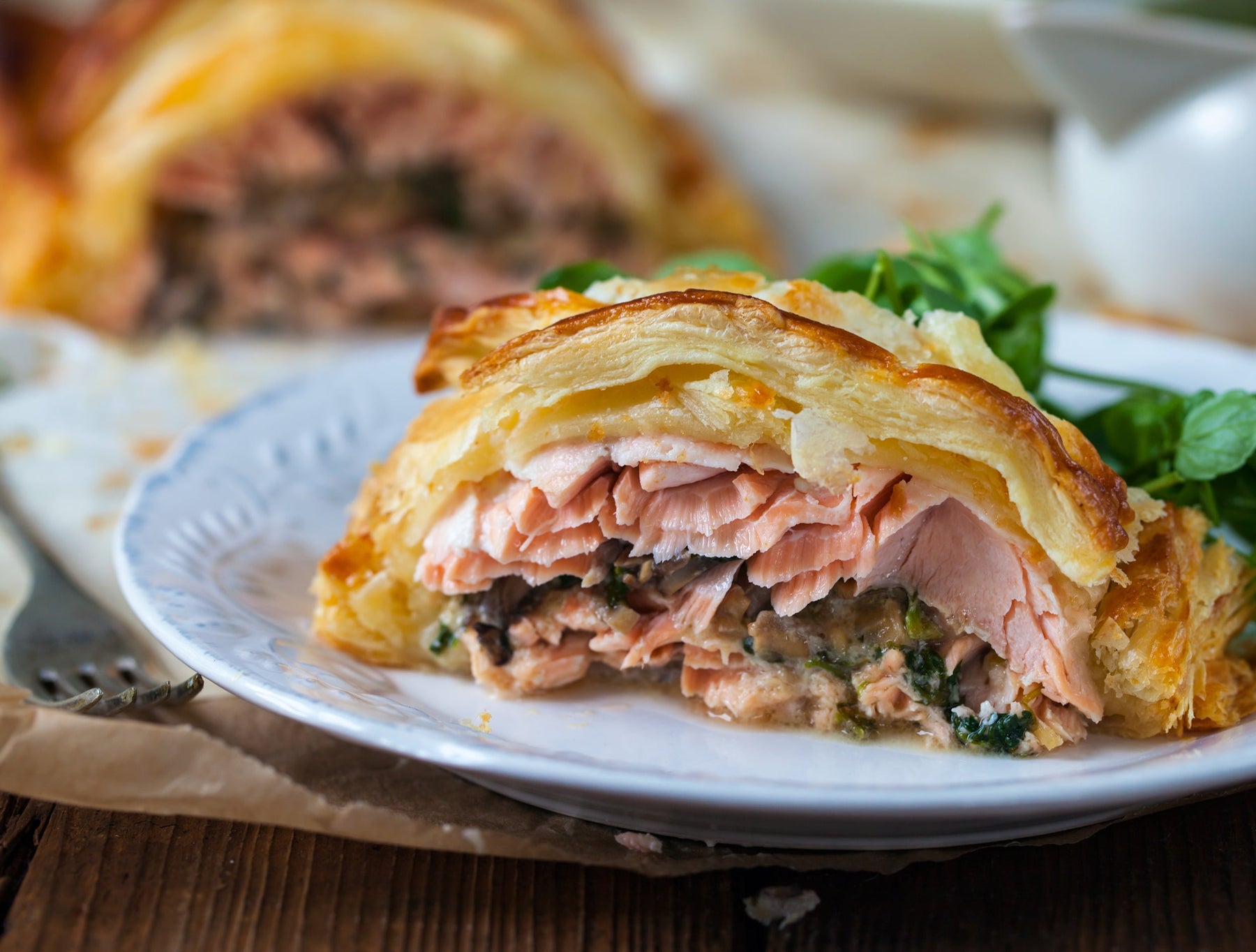 Salmon en Croute (in a crust)