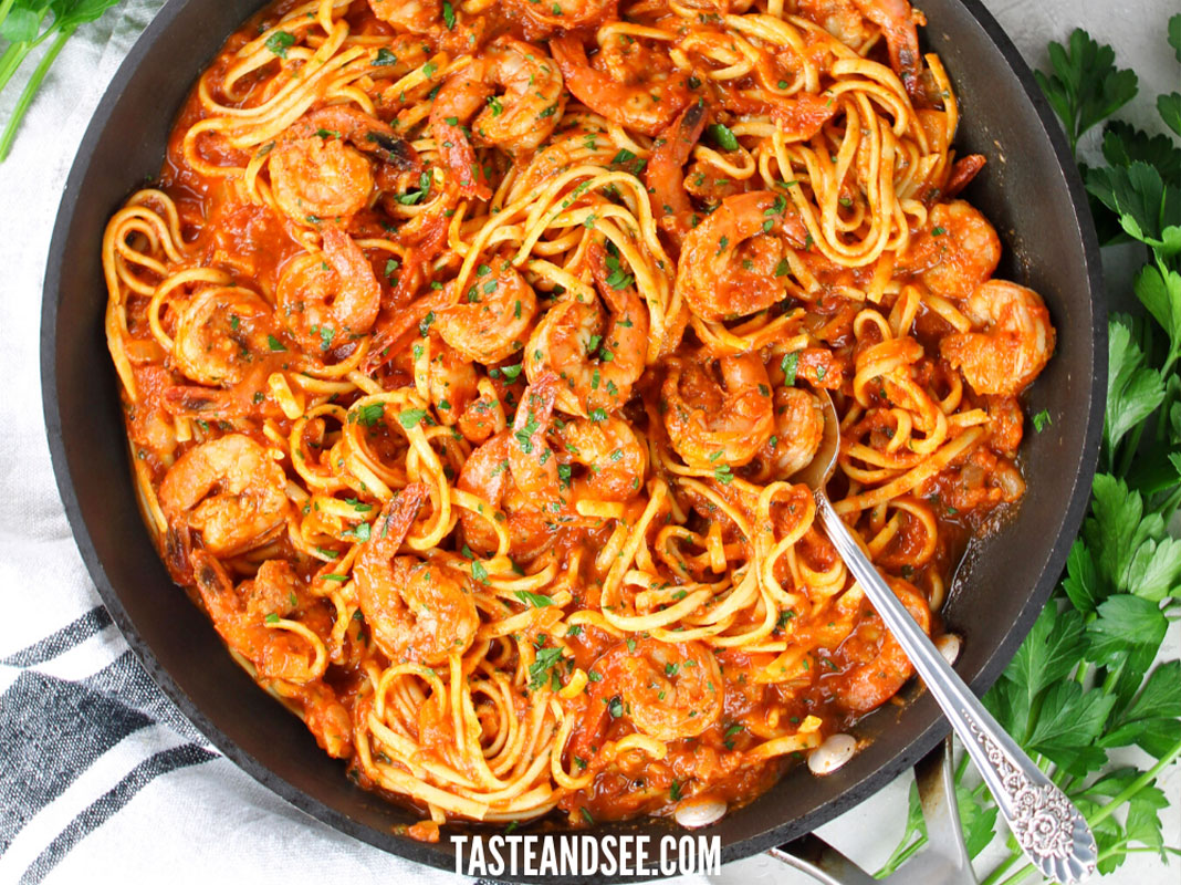 Spicy Shrimp Fra Diavolo