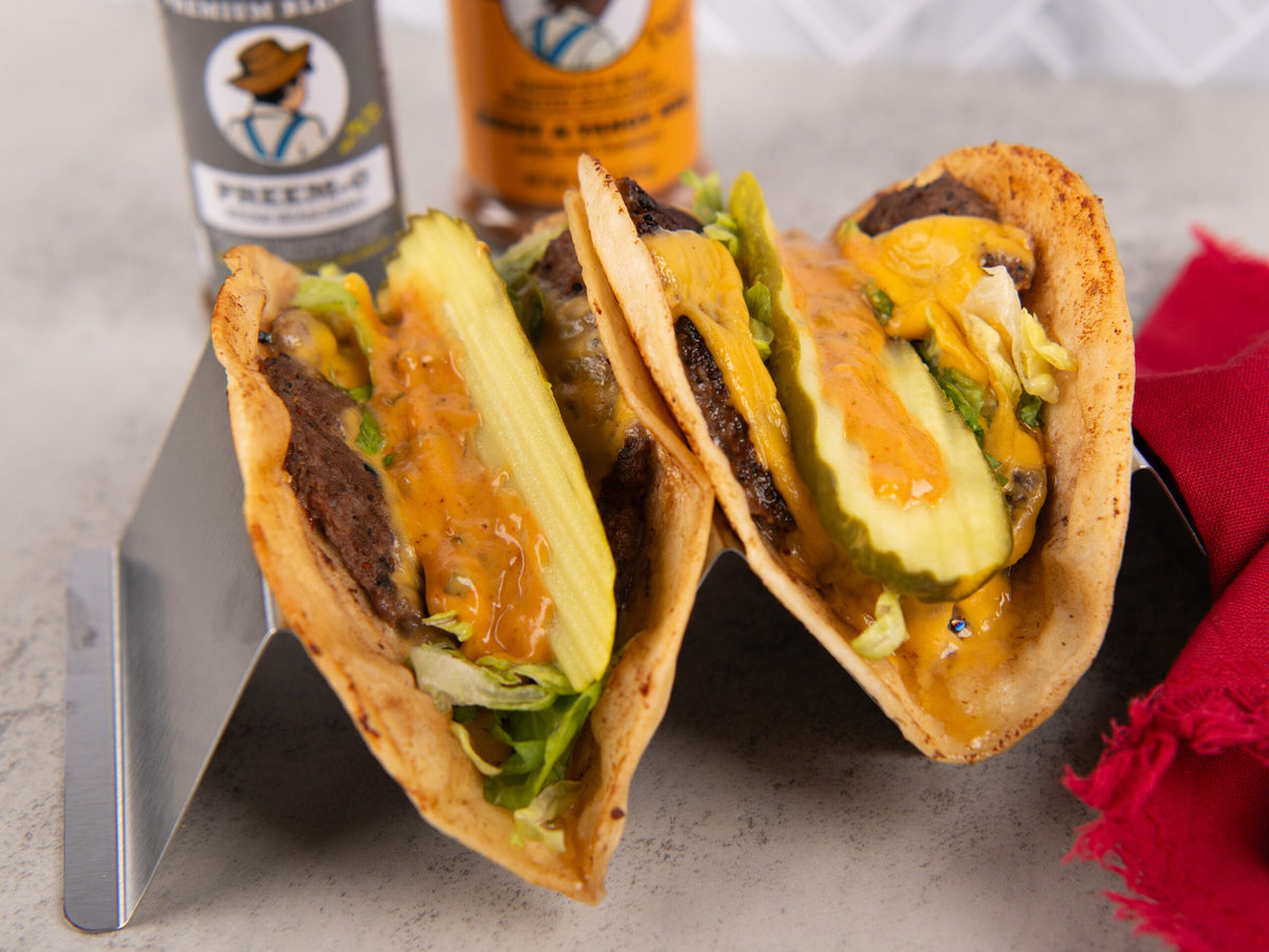 Smash Burger Tacos