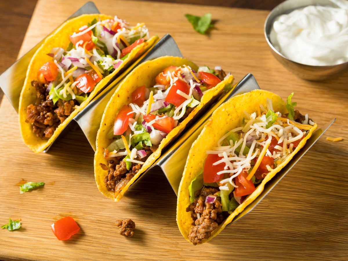 Spicy Ground Beef Tacos