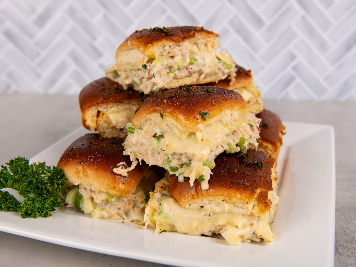 Cheesy Tuna Melt Sliders