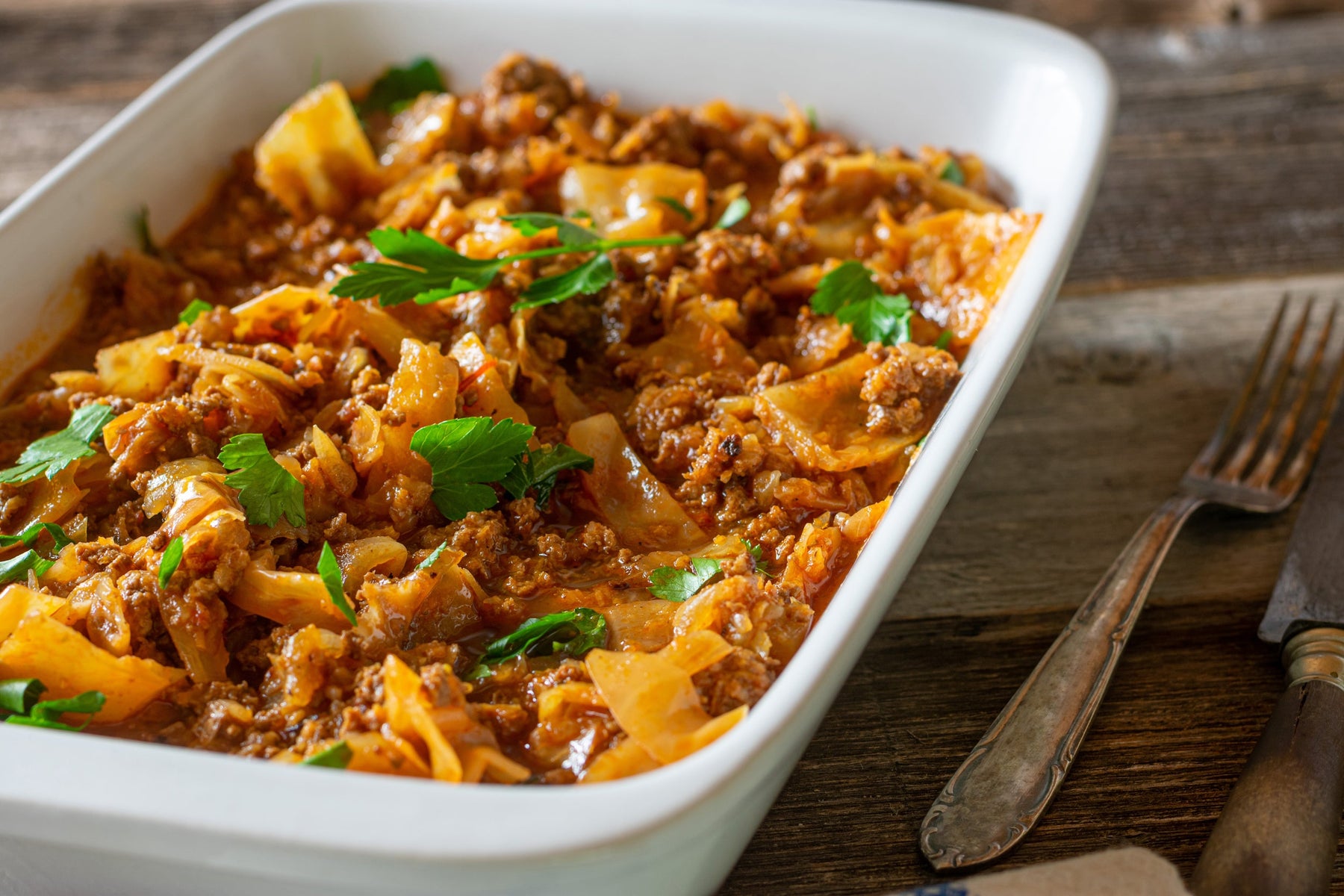 Unstuffed Cabbage Roll