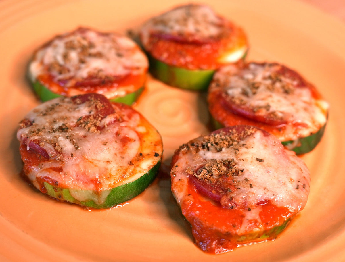 Zucchini Pizza Bites