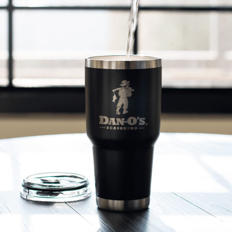 Black Dan-O's 30 oz Tumbler