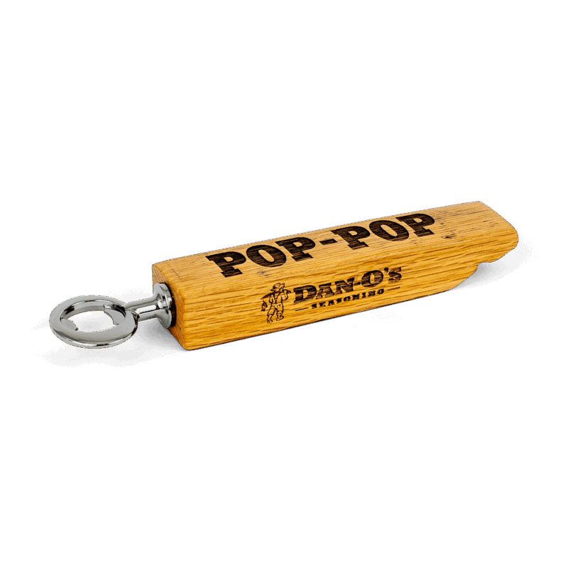 Dan-O's Bourbon Barrel Stave Bottle Opener