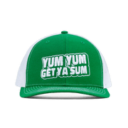 Green & White Yum Yum Get Ya Sum Trucker Hat