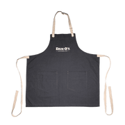 Dan-O’s Charcoal Gray Embroidered Apron