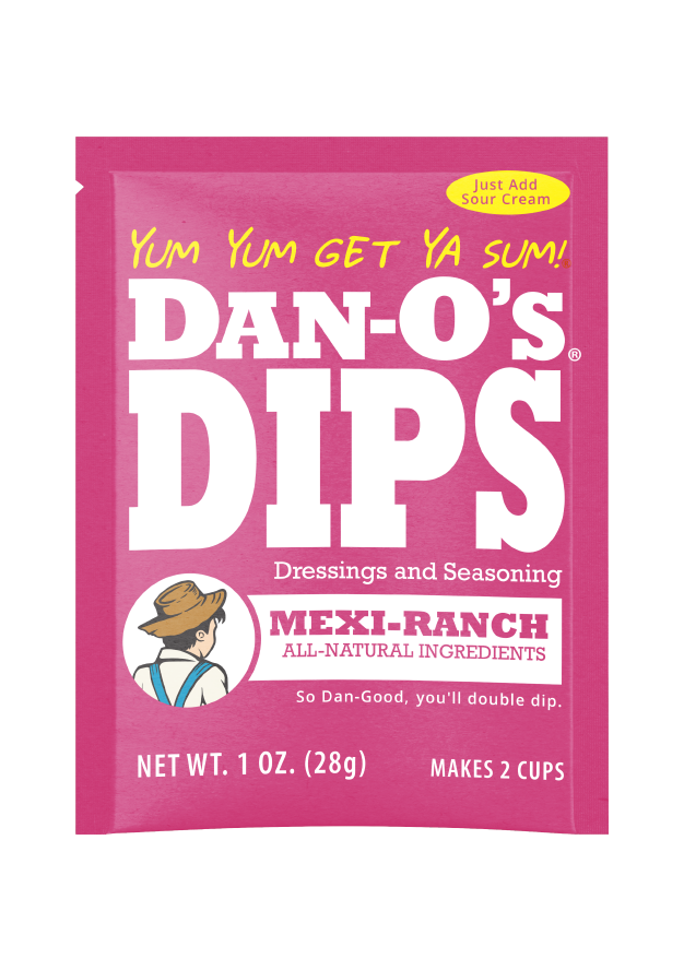 Mexi-Ranch Dip Mix Packets - 4 Pack