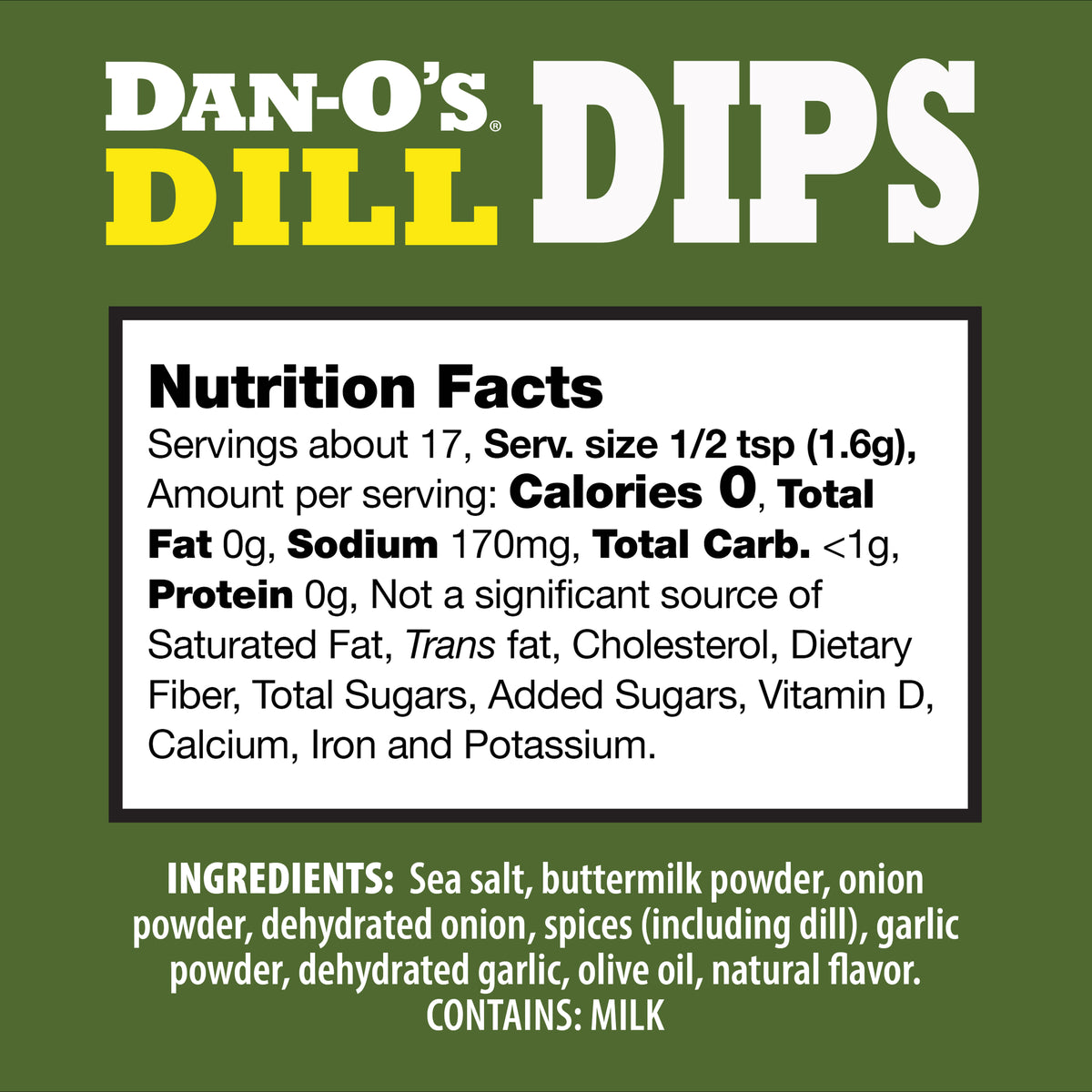 Dill Dip Mix Packets - 4 Pack