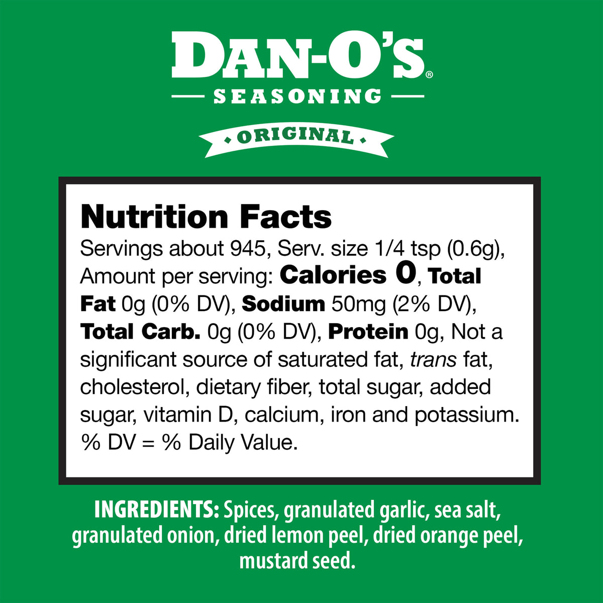 Original Seasoning - Large Bottle