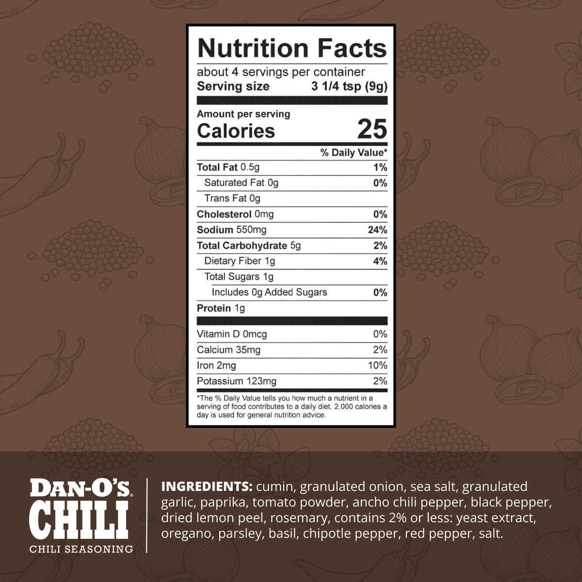 Mild Chili Seasoning 5-Pack