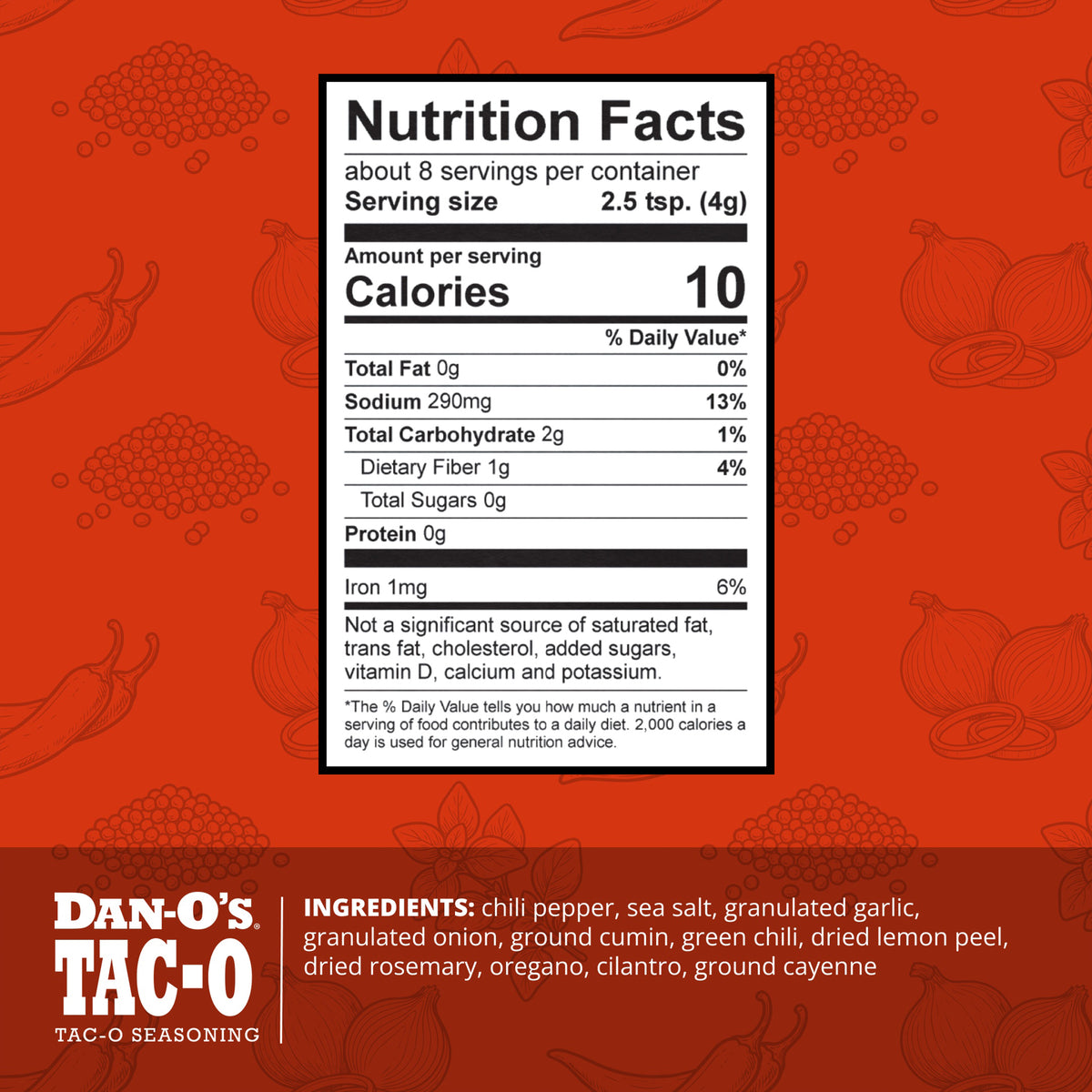 Mild Tac-O Seasoning 5-Pack
