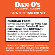 Tac-O Seasoning - Medium Bottle