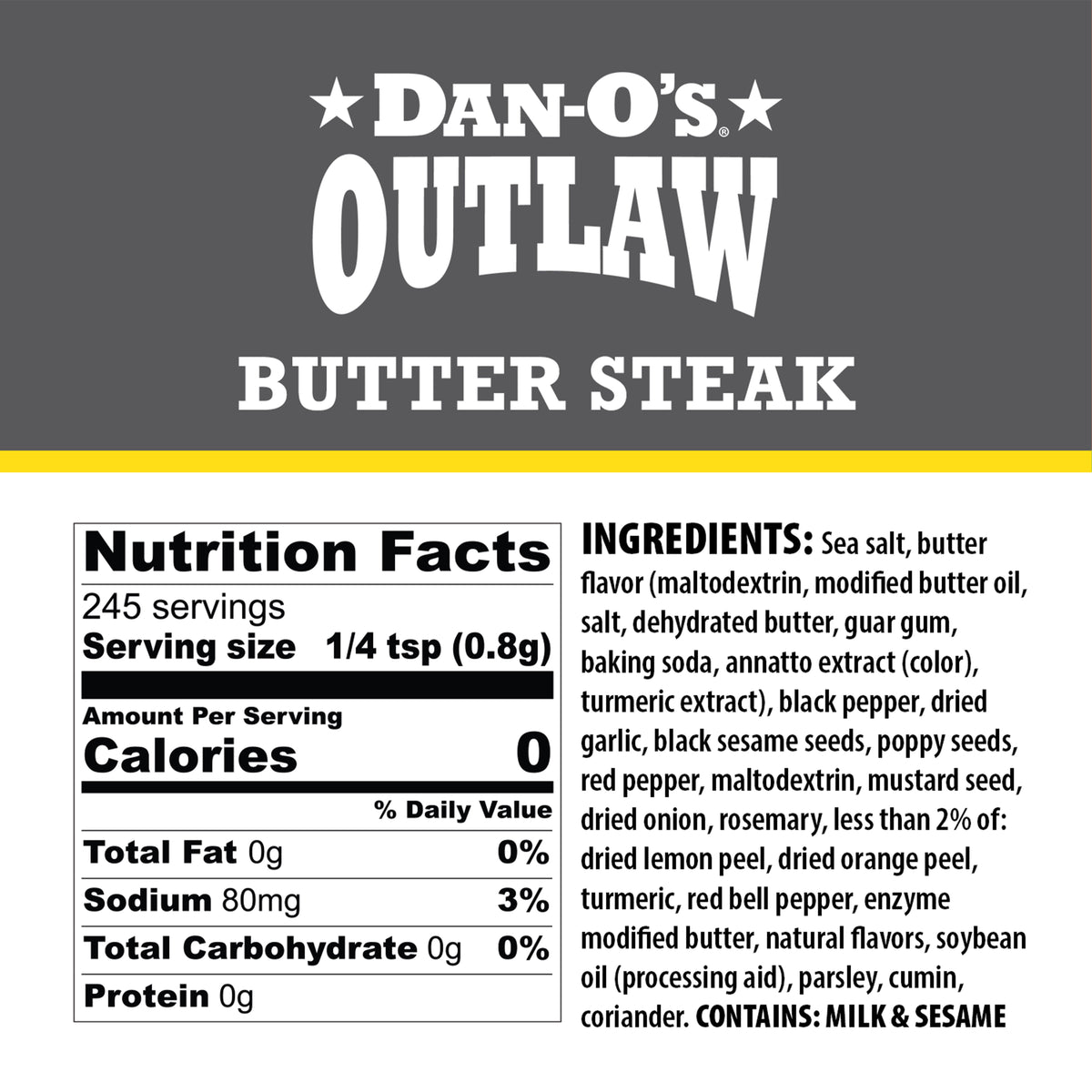 Butter Steak - Medium Bottle