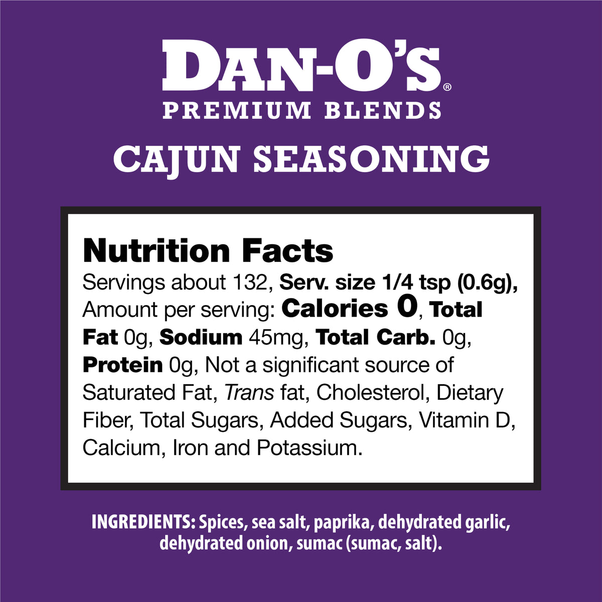 Cajun Seasoning - Small Bottle