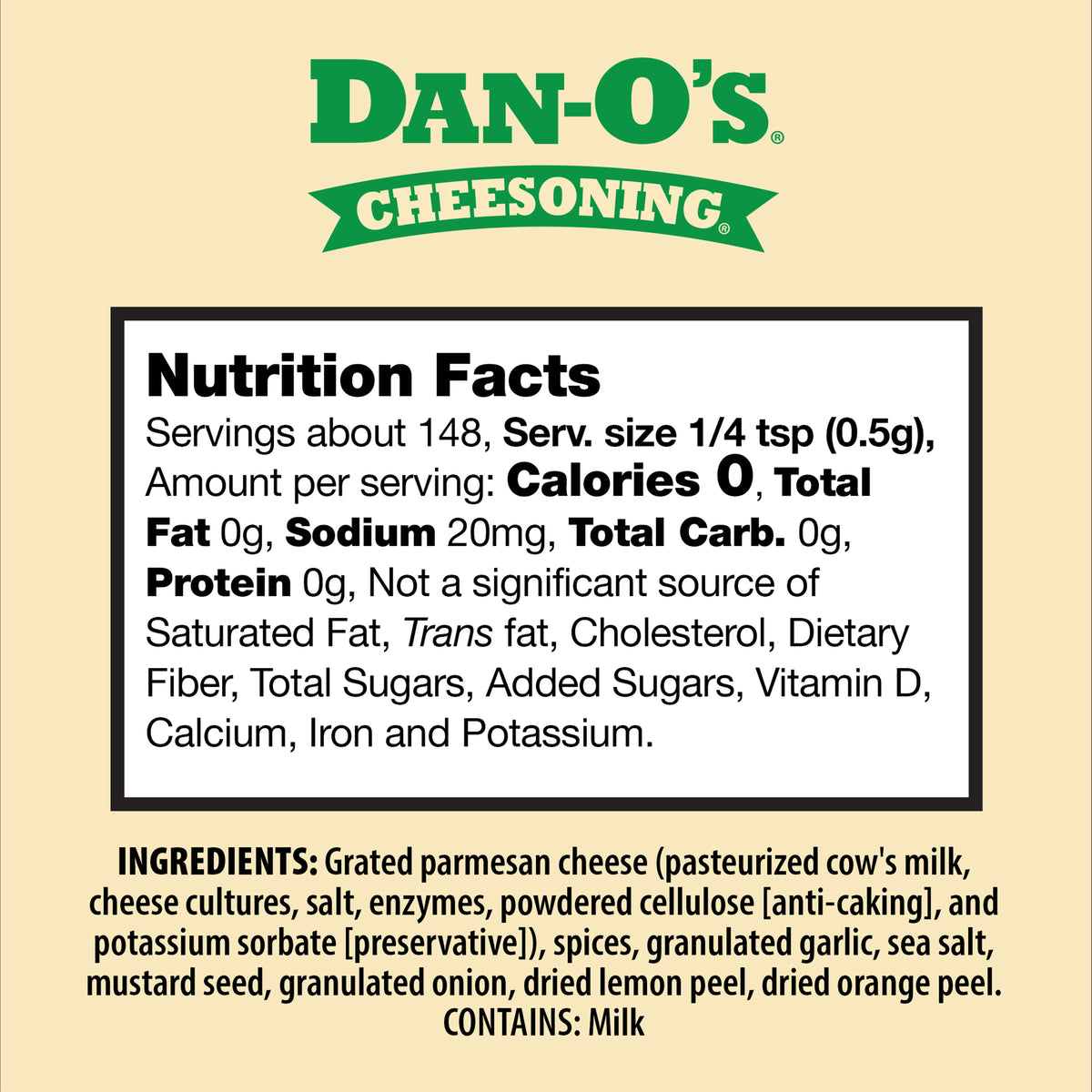 Cheesoning Seasoning - Small Size - 2 Pack